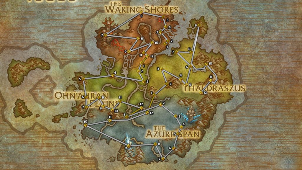 WoW Dragon Glyph Location Guides