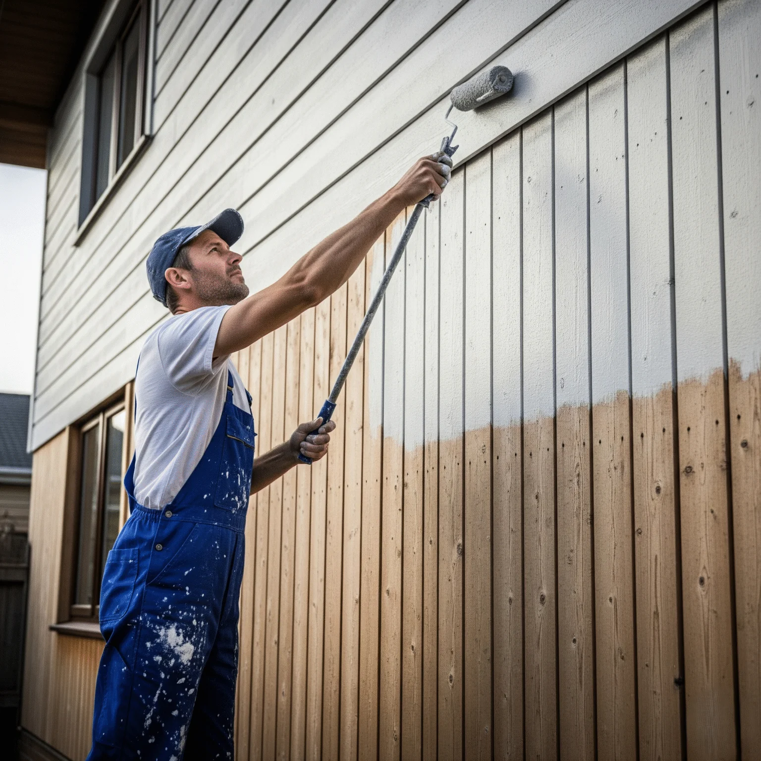 Faded Exterior Paint - Protect Surfaces Before Weather Damage